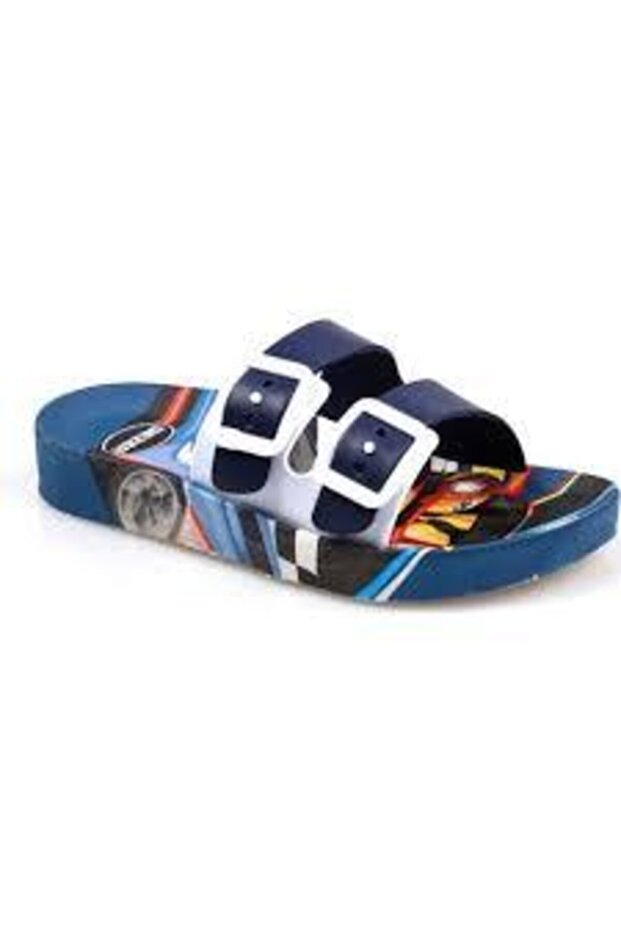 11362 Daily Beach Pool Bathroom Boys Slippers Navy Blue
