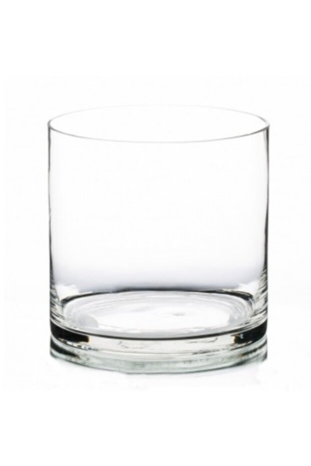 Silindir Cam Vazo 19 Çap 20 Cm - 1