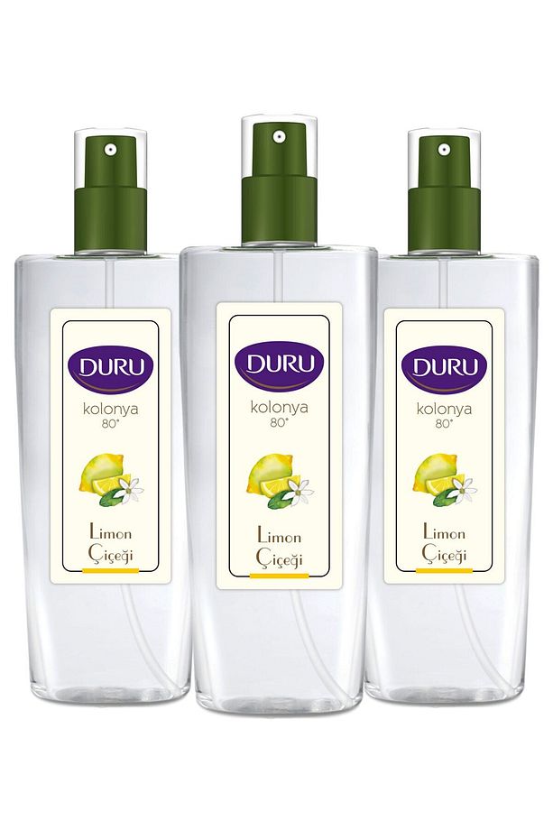 Limon Çiçeği Kolonya 80 Derece Sprey 150 Ml X 3 Adet - 1