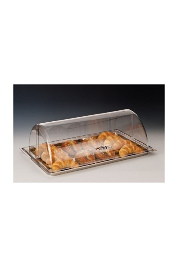 Polycarbonate Clamshell Opening Storage Container Small - 1