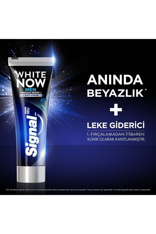 White Now 75 Ml Men Diş Macunu X 4 Adet - 4