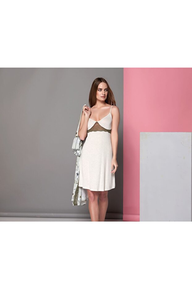 Kadın Gecelik Sabahlık Takım - 2