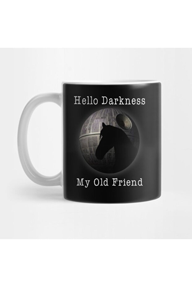 Hello Darkness My Old Friend Cat Wars Star Mug, Gift, Dowry, Presentation