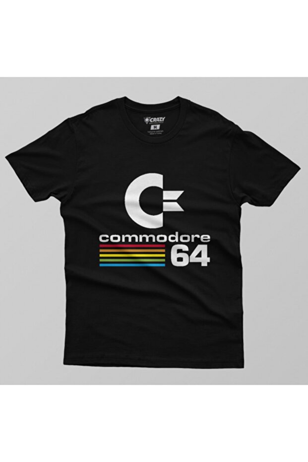 Commodore64 Colored Logo Erkek Tişört - 2