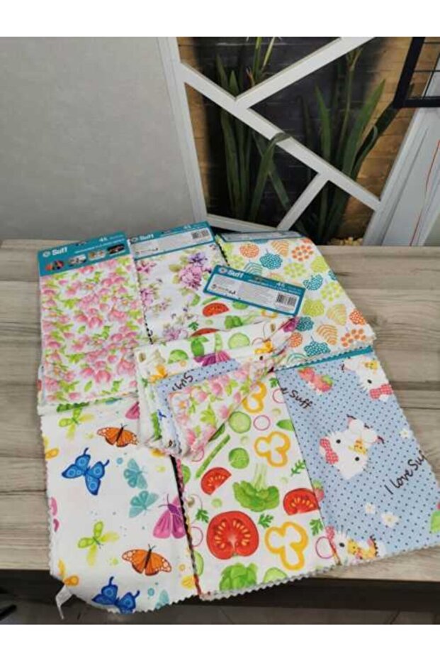 4lü Mikrofiber Mutfak Temzilik Bezi - 1