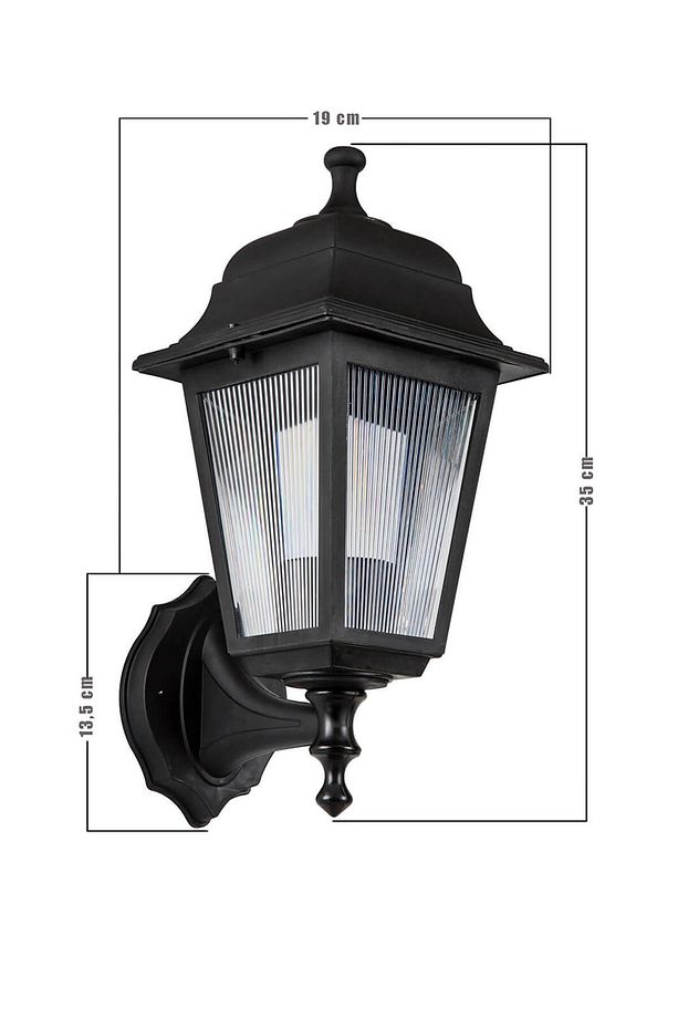 Optik Kare Aplik Siyah - 4