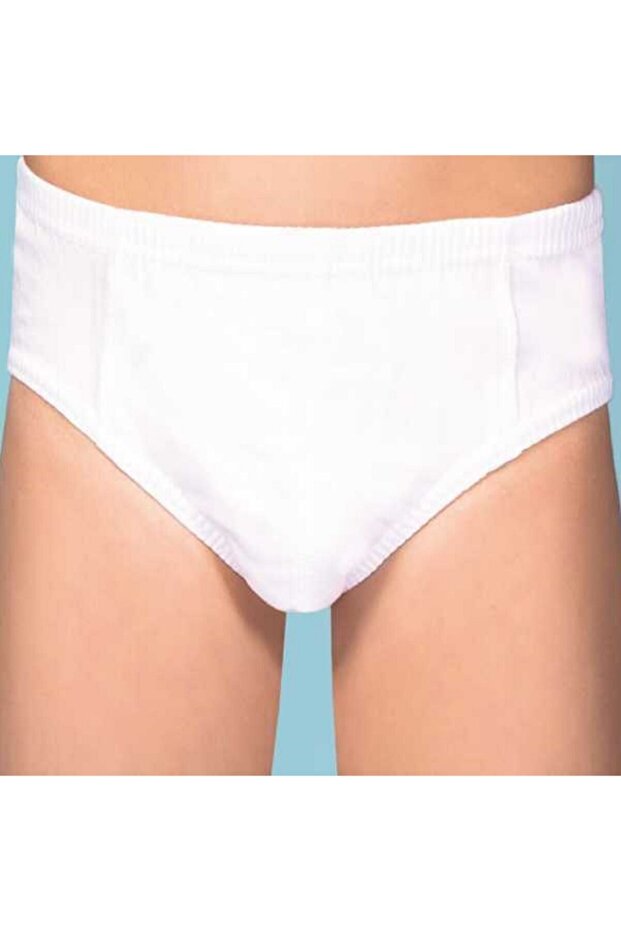 White 6 Pack Boys' Panties