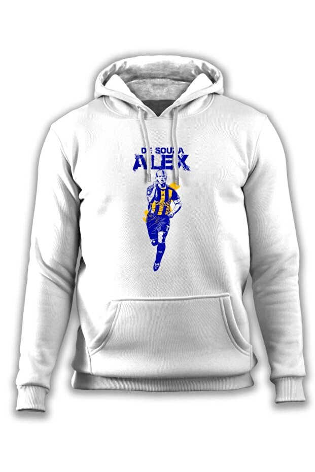 Alex De Souza - سويت شيرت بقلنسوة بتصميم رسم خاص من سلسلة Legends