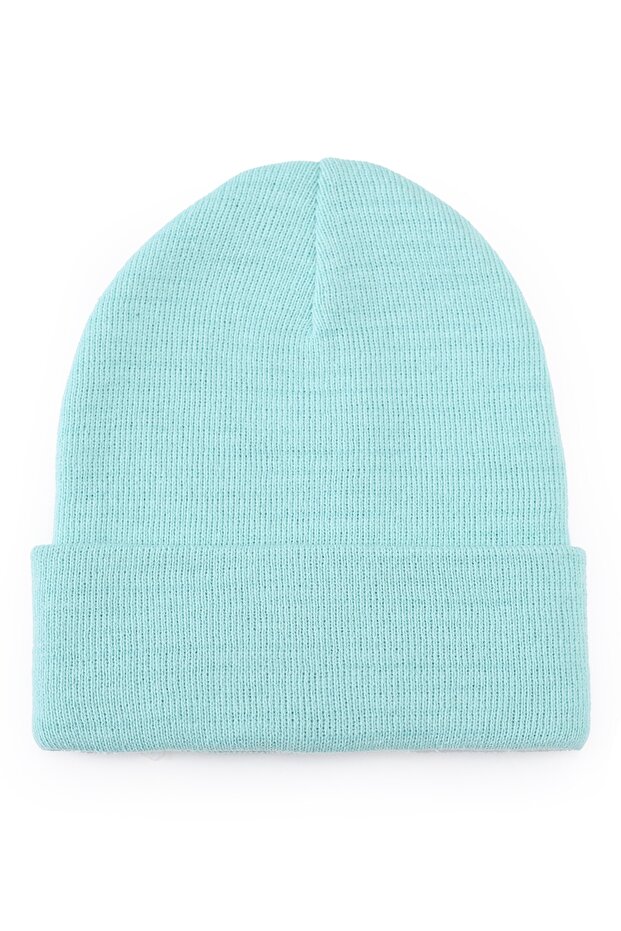 Basic Bere Triko Sonbahar Kışlık Açık Mavi Unisex - 1