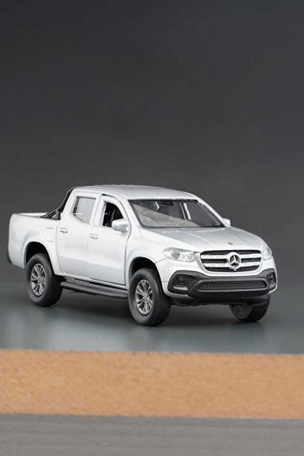 Gray Mercedes X250 Pop up Door Pull Drop Toy Car 1:32 Scale 11 cm