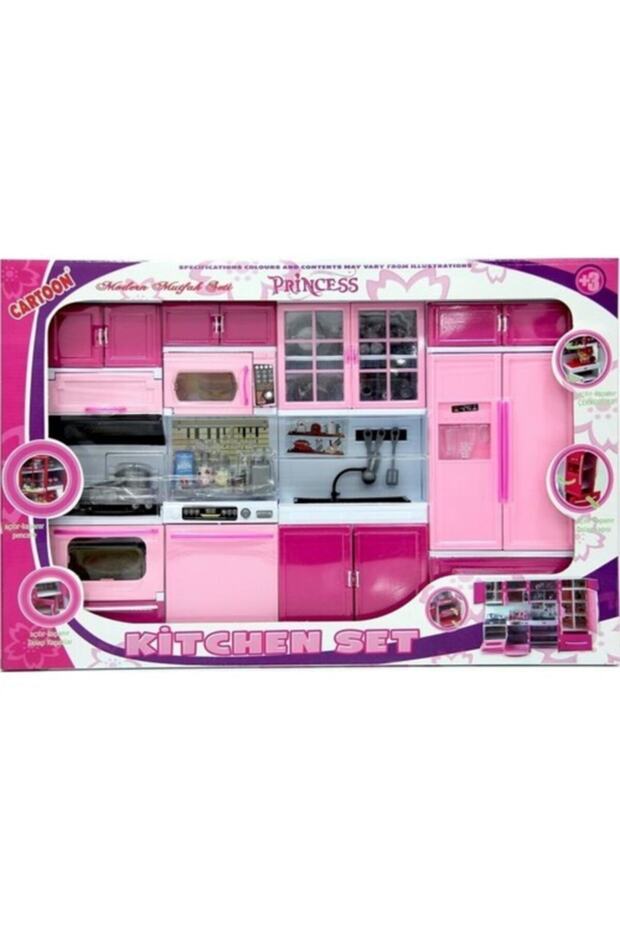 Pembe 4'lü Mutfak Seti - 2