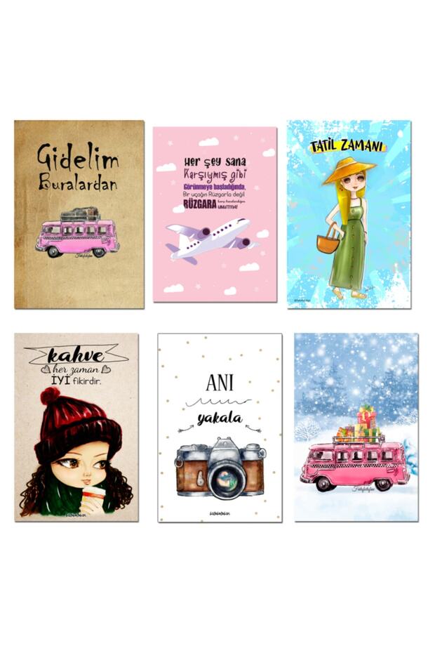 Seyyah Motto Set of 6