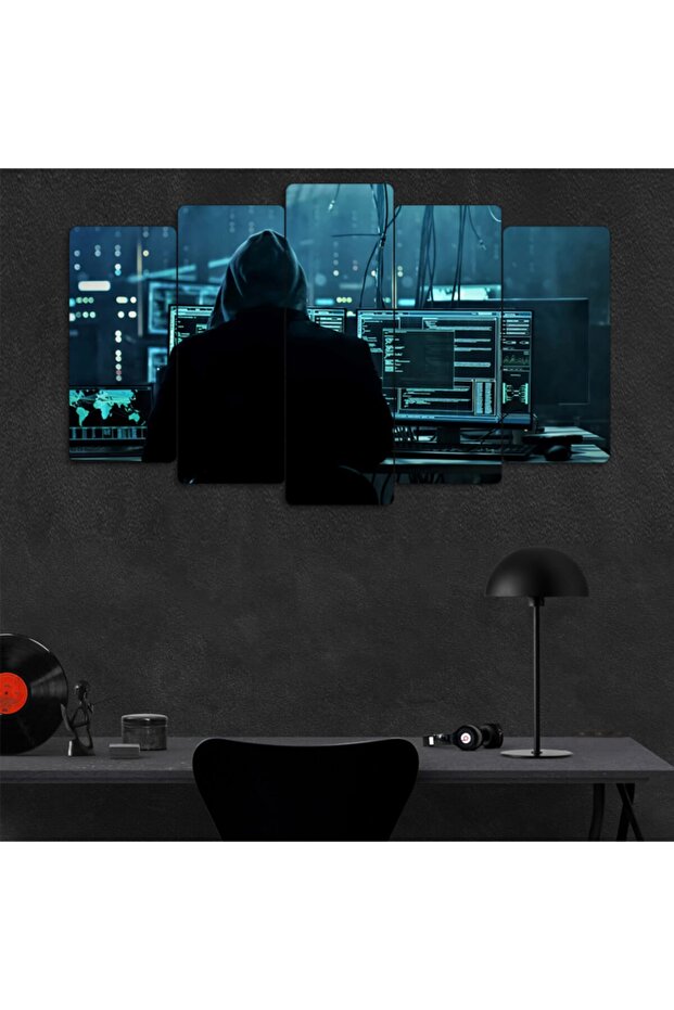 Hacker Tablo 5 Parçalı - 1