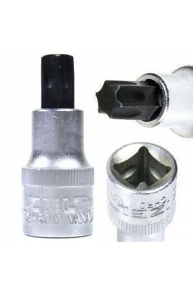 T50 Torx Tip 1/2 Socket Short Size 60 mm