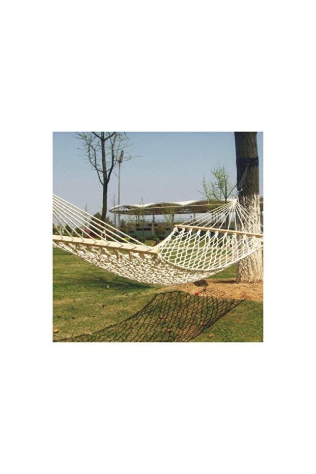 Tek Kişilik Çift Örgü Pamuklu Hamak - 1