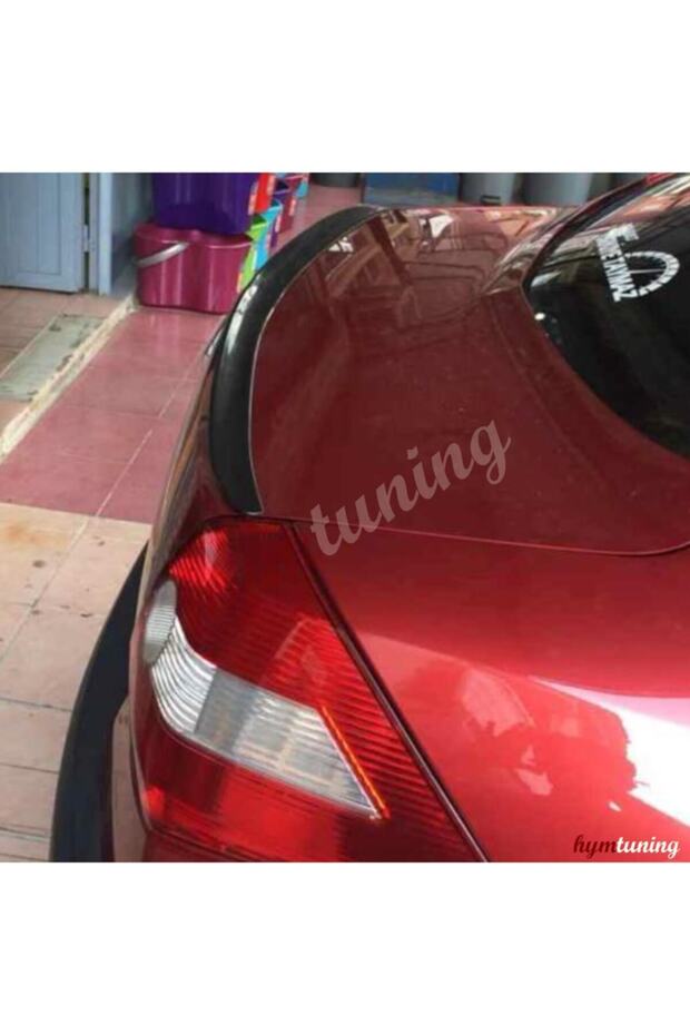 Renault Megane 2 Sd Parlak Siyah Universal Model Spoiler - 2