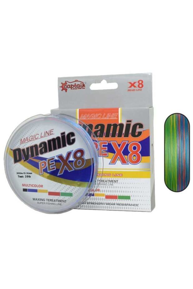 Dynamic Pe 8x Braid 150m Multi Color Lrf Ip Misina - 1