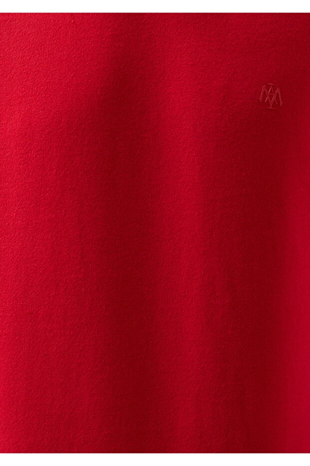 Erkek Kırmızı Sweatshirt - 6