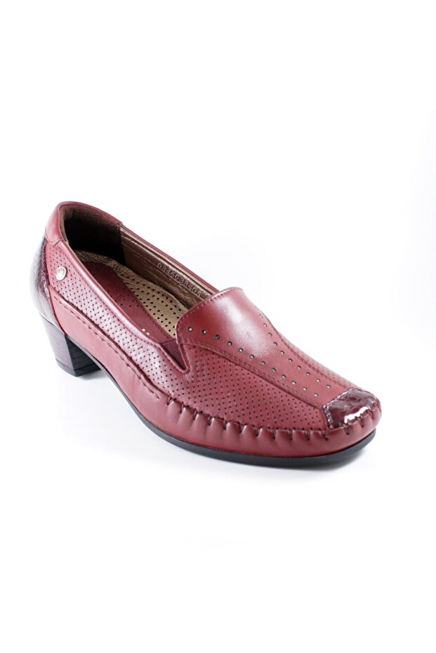 Kadın Bordo Ayakkabı - 1