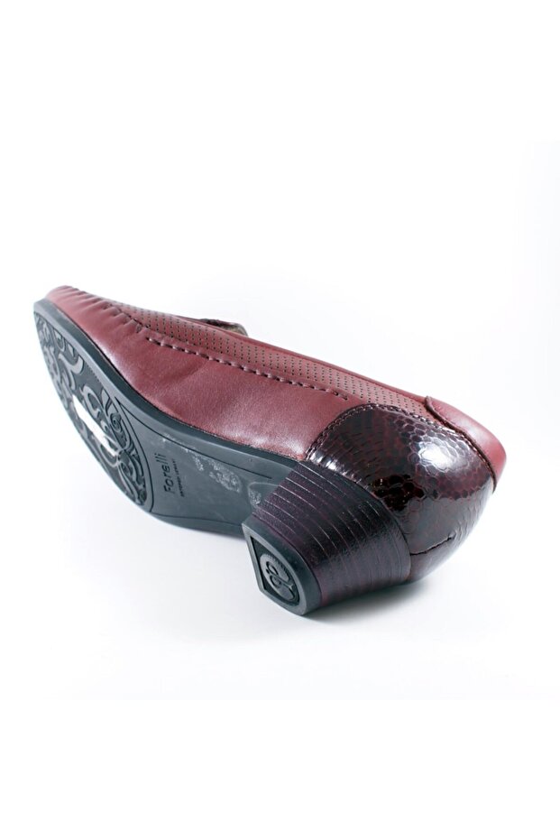 Kadın Bordo Ayakkabı - 4