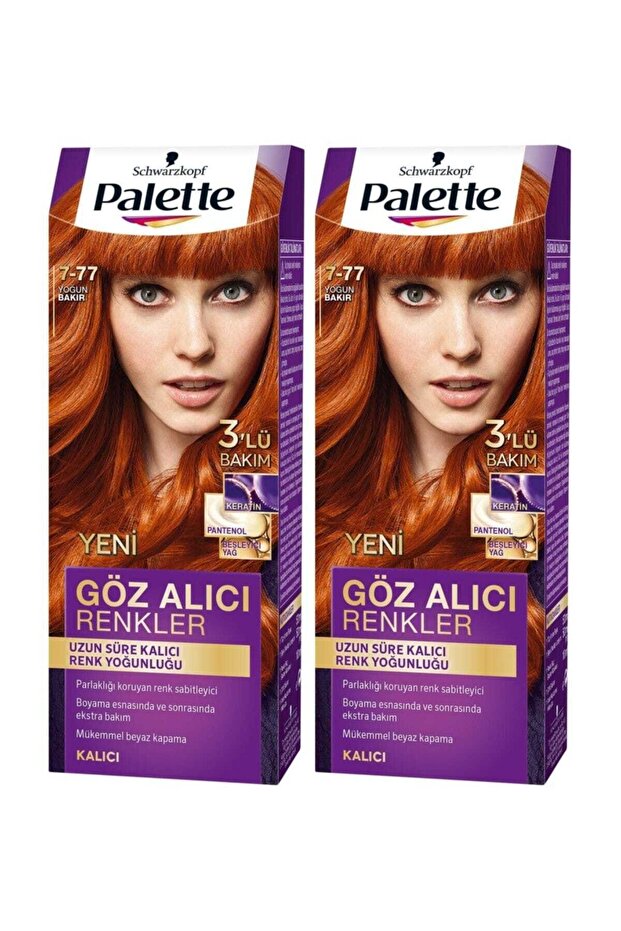 Göz Alıcı Renkler 7-77 Yoğun Bakır X 2 Adet - 1