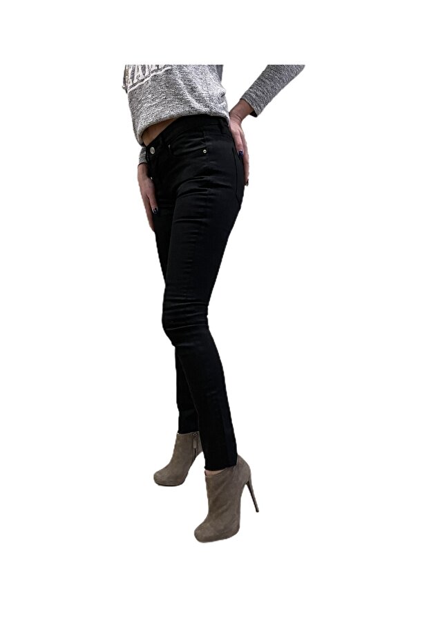 Kadın Siyah Jean - 2