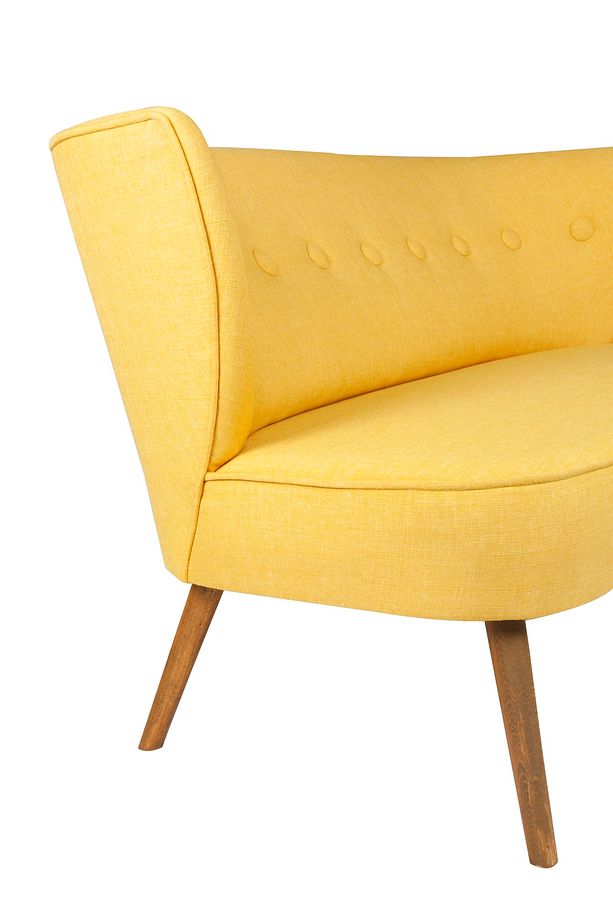 Bienville Loveseat İkili Kanape Sarı - 3