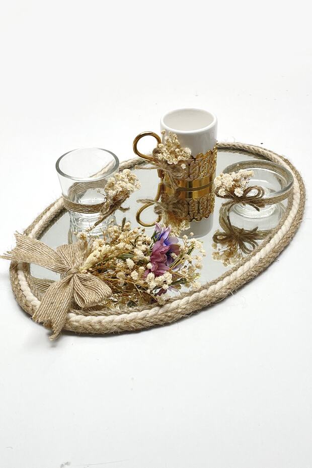 Groom Coffee Tray Set (1 Piece) Multicolored 53215 - 1