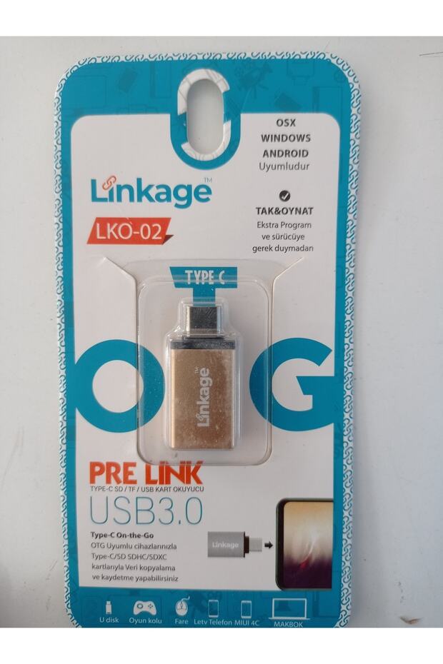 Lko-02 Usb Type-c To Usb 3.0 Otg Dönüştürücü - 3