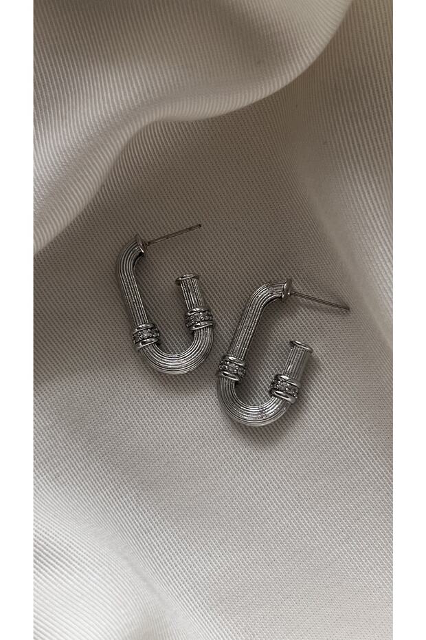 Silver Victoria Küpe - 1