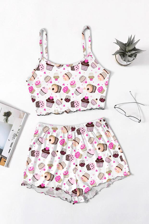 Favela Cupcake Super Soft Shorts Set