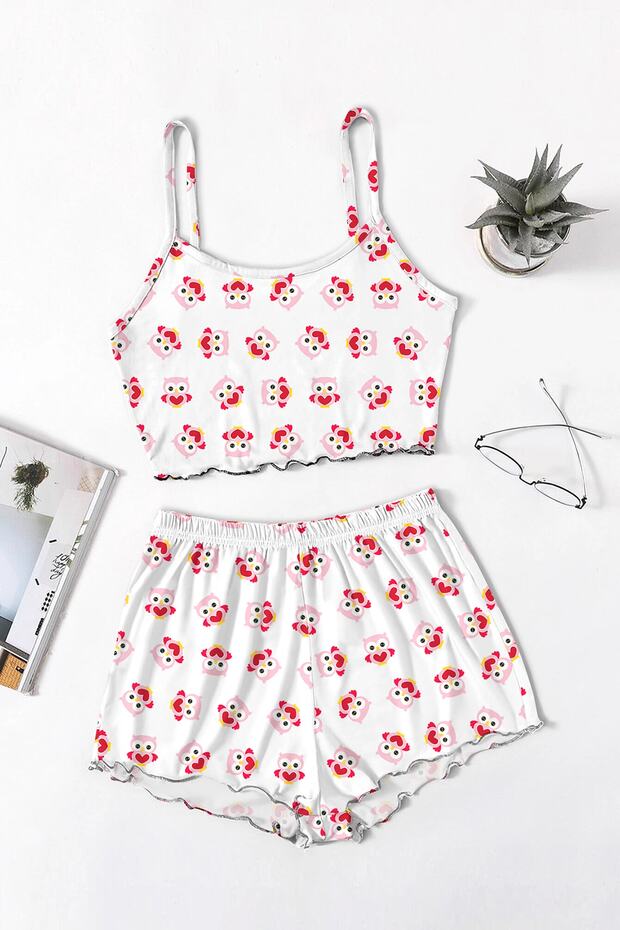 Favela Owl Supersoft Shorts Set