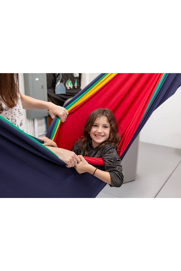 Acrobat Swing . Duyu Terapi Esnek Salıncak Hamak , 4 Renkli 4 Katlı Sakinleştirici Hamak - 2