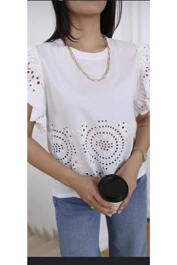 Ihracat Pamuklu Tişört - 1