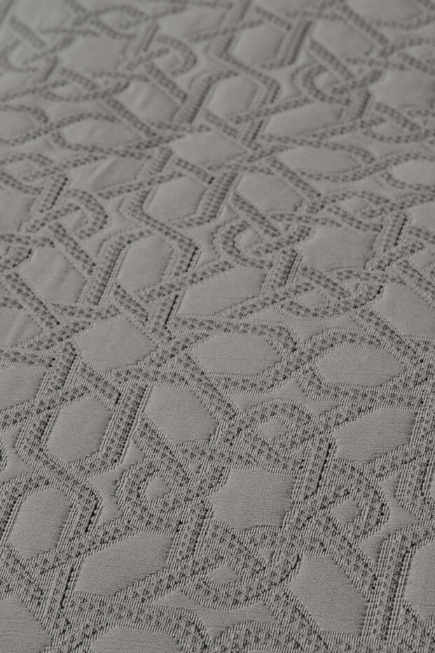 Back To Basic Çift Kişilik Yatak Örtüsü Antrasit - 2