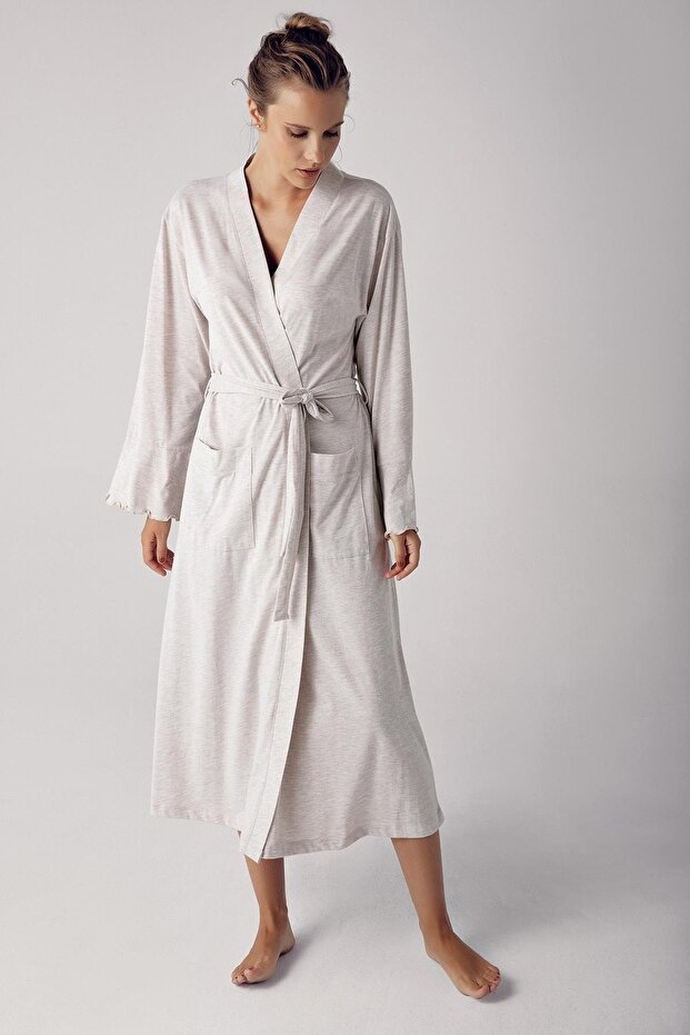 Women's Cotton Dressing Gown 13502