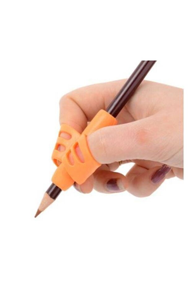 Kalem Tutamağı 4 Adet Set Tutamaç Tutma Tutamak Kavrama Yazı Yazma Tutuş Düzeltme Öğrenmeye Yardımcı - 2