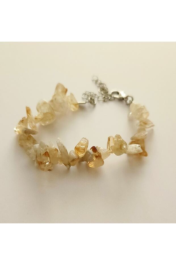 Citrine Bracelet - Real Citrine Natural Stone (MONEY STONE)
