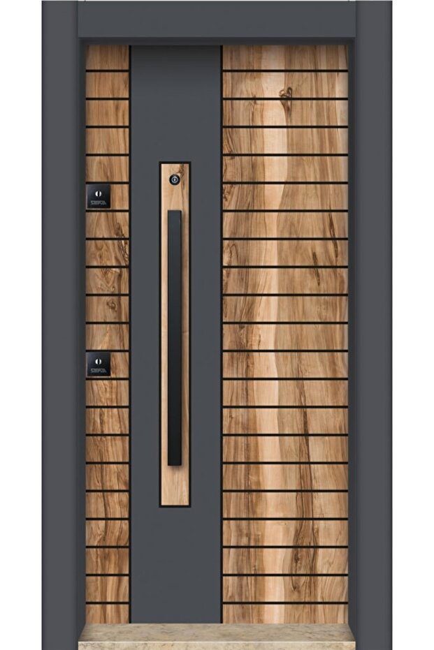 Daire Giriş Kapısı, Çelik Kapı, Mn-1102 Y Sağ - 1