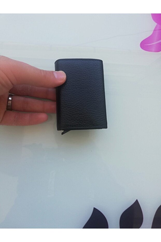 Mekanızmalı Deri Cüzdan - 2