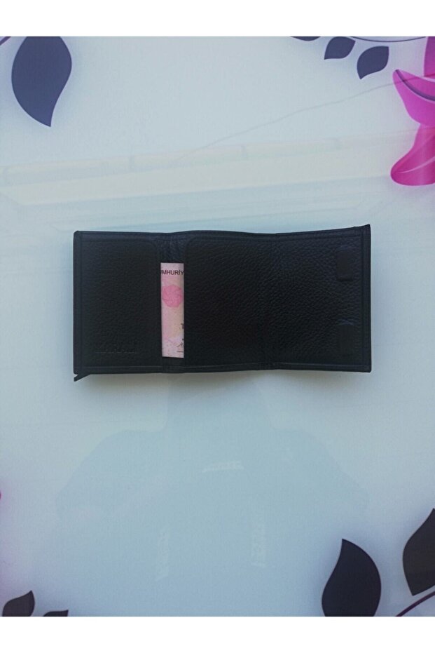 Mekanızmalı Deri Cüzdan - 3