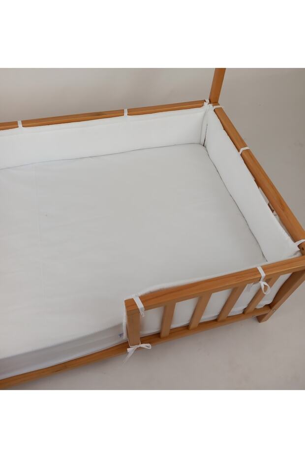 100x200 Cm Side Protection Set for Montessori Beds White
