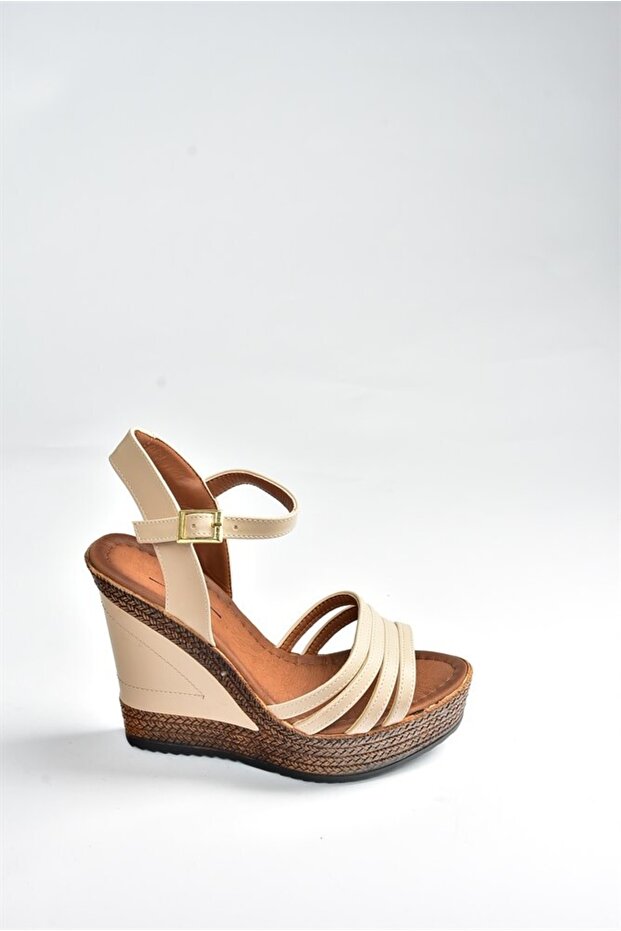 Dámské kožené boty na vysokém podpatku - 5