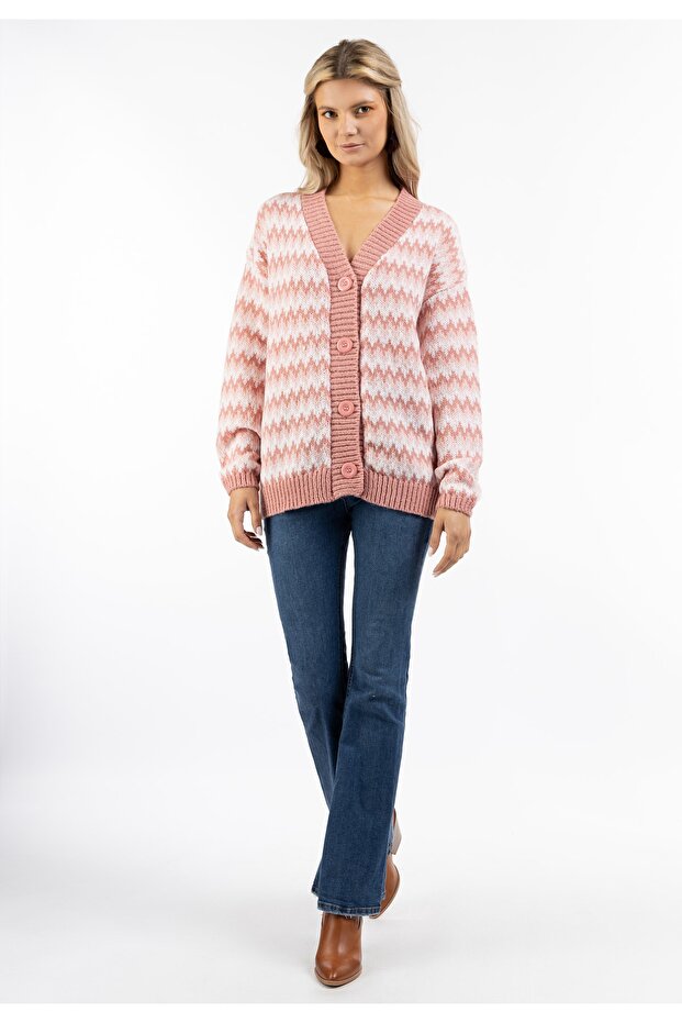 FESTIVAL Strickjacke mit Knöpfen rakata - 1