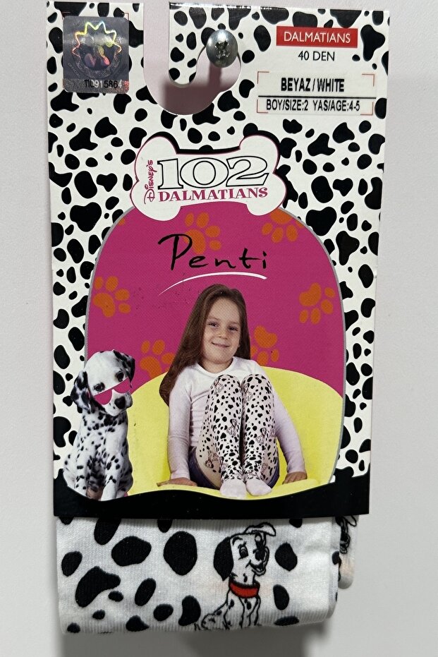 Dalmatian Patterned Pantyhose - 1
