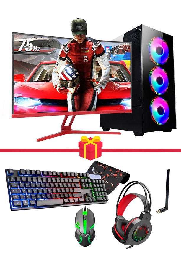 Dg284 I5-6500 16gb Ram 256gb Ssd Gtx/750ti 27" Oyuncu Bilgisayar - 1