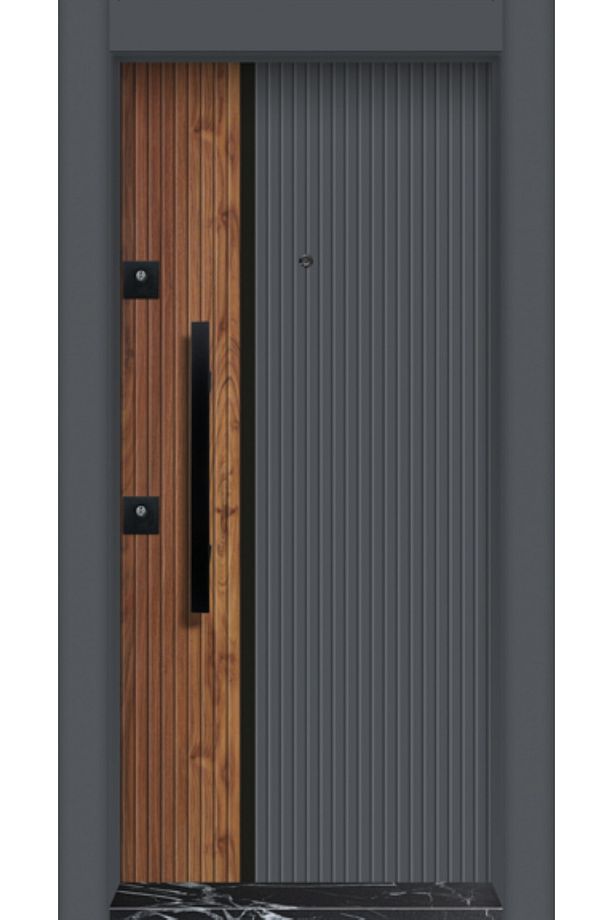 Daire Giriş Kapısı, Çelik Kapı, Mn-1040 A Sağ - 1