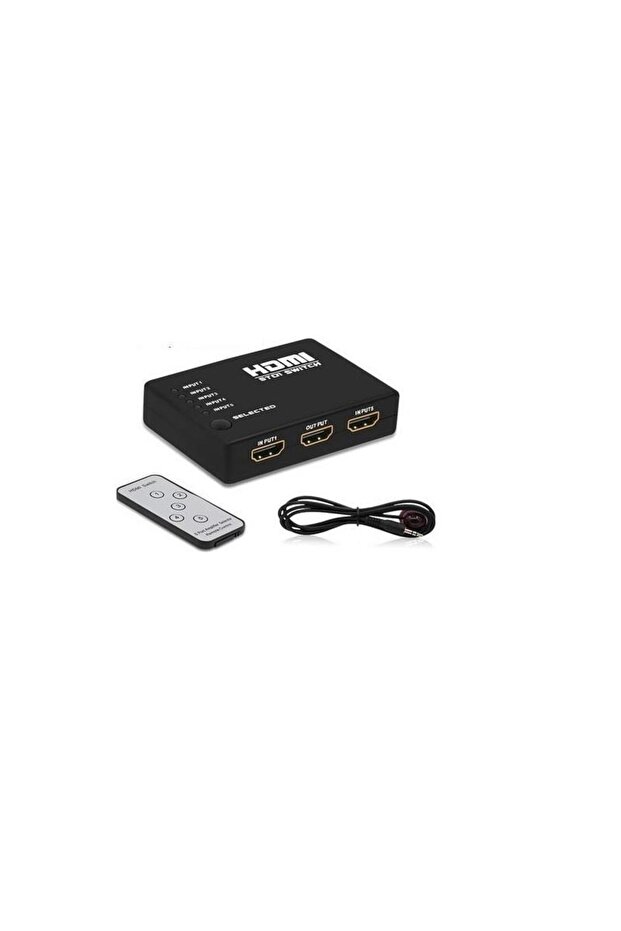 Hdmi Multiplexer Switch 5 Port Controlled Ir Receiver