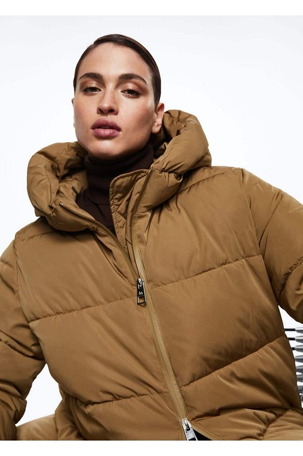 Kapüşonlu Kapitone Anorak - 6