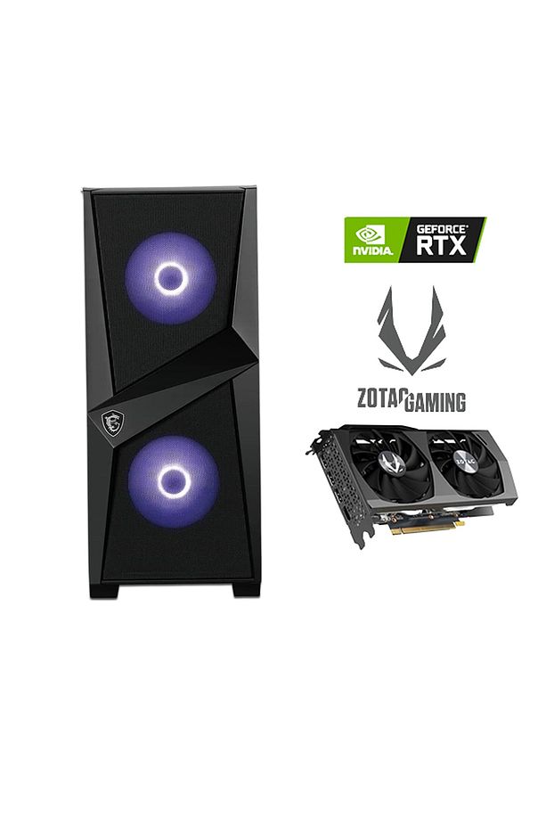 Intel Core I5 11400f / 16gb Ddr4 /500gb 3300-3100 Mb/s M2 Ssd / Rtx3060 Gamıng Pc - 2